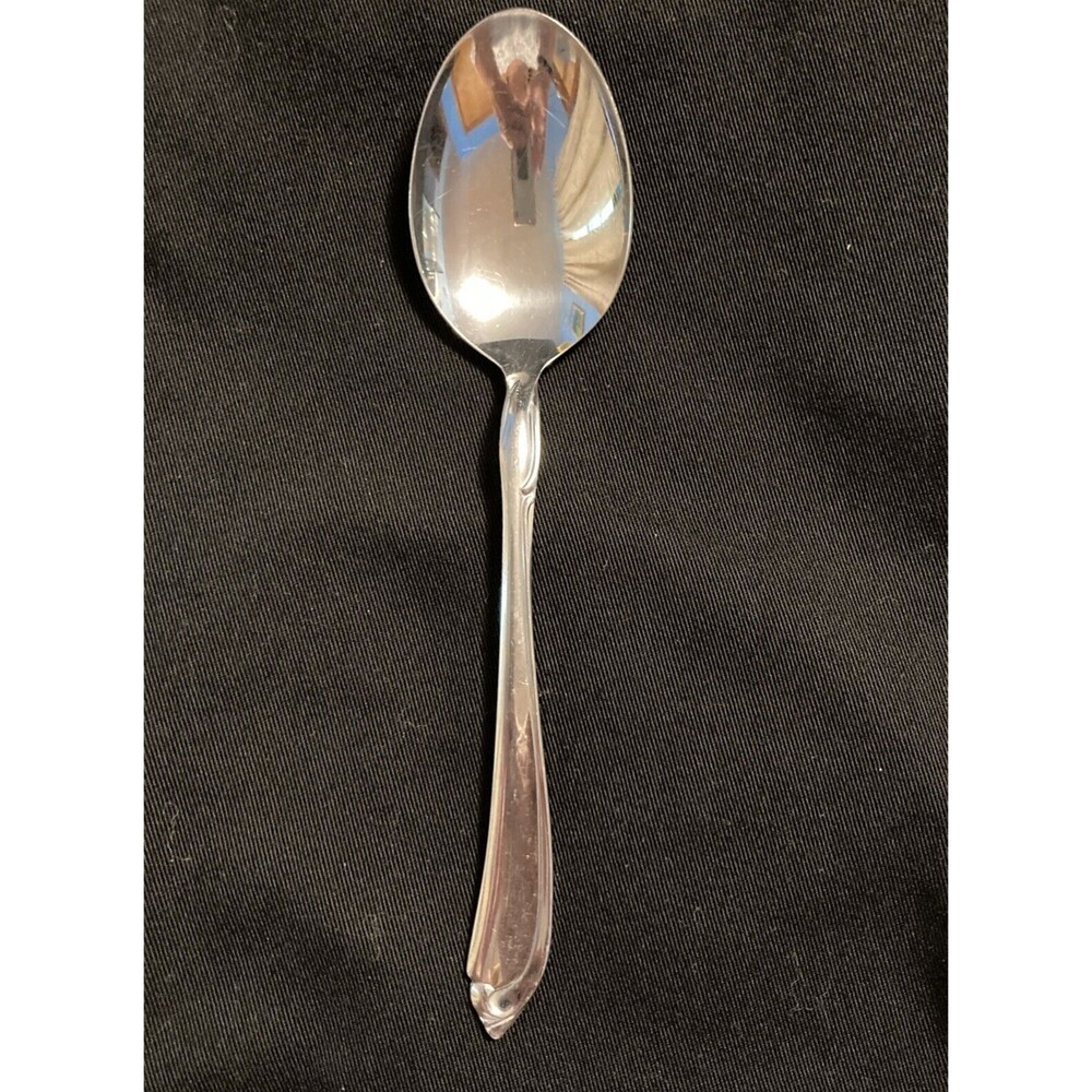 Oneida Shasta Stainless Serving Spoon Tablespoon Oneidacraft Deluxe Flatware